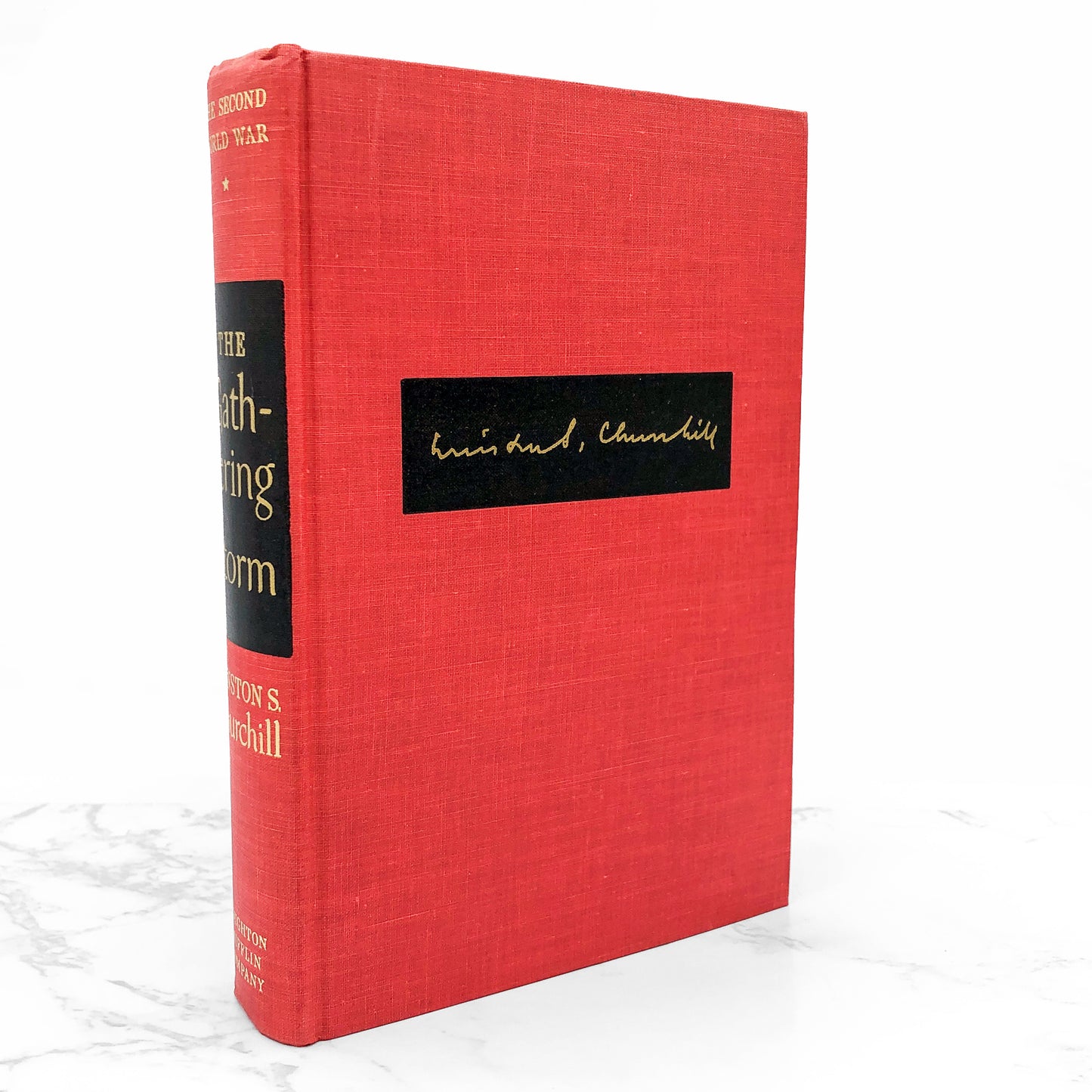 The Gathering Storm by Winston S. Churchill [1948 HARDCOVER] BCE • Houghton Mifflin