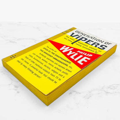 Generation of Vipers by Philip Wylie [FIRST PAPERBACK EDITION] 1959 • Cardinal