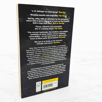 Generation X: Tales for an Accelerated Culture by Douglas Coupland [25th ANNIVERSARY U.K. PAPERBACK] 2017 • Abacus