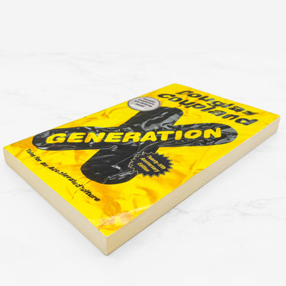 Generation X: Tales for an Accelerated Culture by Douglas Coupland [25th ANNIVERSARY U.K. PAPERBACK] 2017 • Abacus