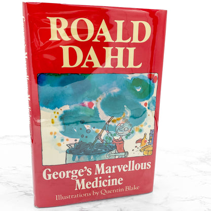 George's Marvellous Medicine by Roald Dahl [U.K. FIRST EDITION • FIRST PRINTING] 1981 • Jonathan Cape