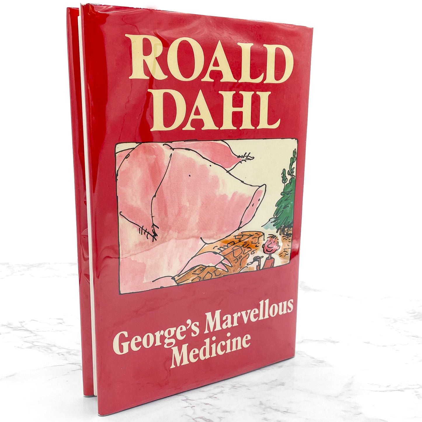 George's Marvellous Medicine by Roald Dahl [U.K. FIRST EDITION • FIRST PRINTING] 1981 • Jonathan Cape