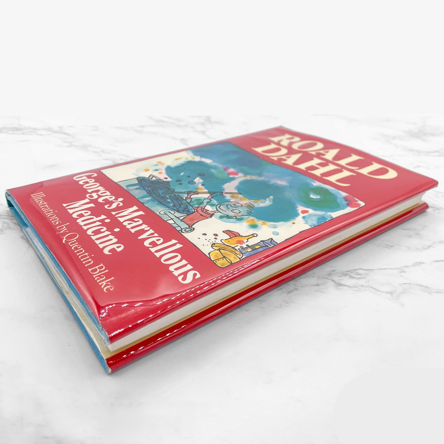 George's Marvellous Medicine by Roald Dahl [U.K. FIRST EDITION • FIRST PRINTING] 1981 • Jonathan Cape