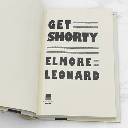 Get Shorty by Elmore Leonard [FIRST EDITION • FIRST PRINTING] 1990 • Delacorte