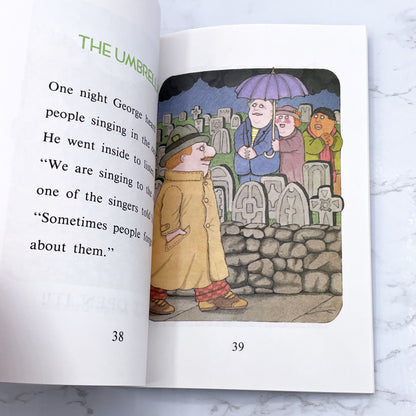 Ghosts! Ghostly Tales from Folklore by Alvin Schwartz & illustrated by Victoria Chess [FIRST PAPERBACK PRINTING] 1993 • Scholastic