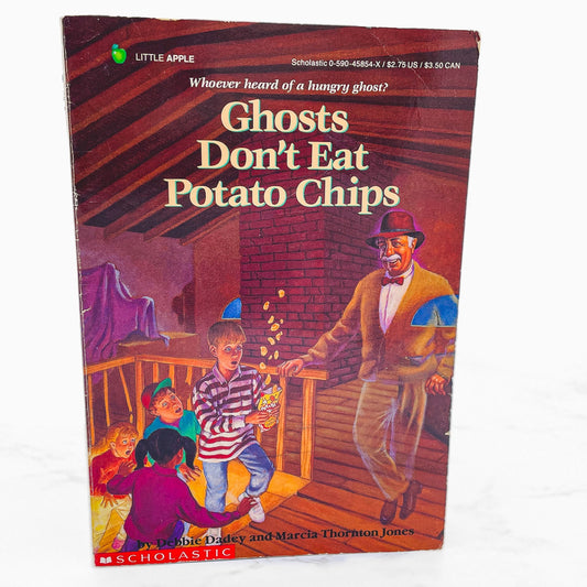 Ghosts Don't Eat Potato Chips by Debbie Dadey & Marcia Thornton Jones [FIRST PAPERBACK PRINTING] 1992 • Bailey School Kids #5