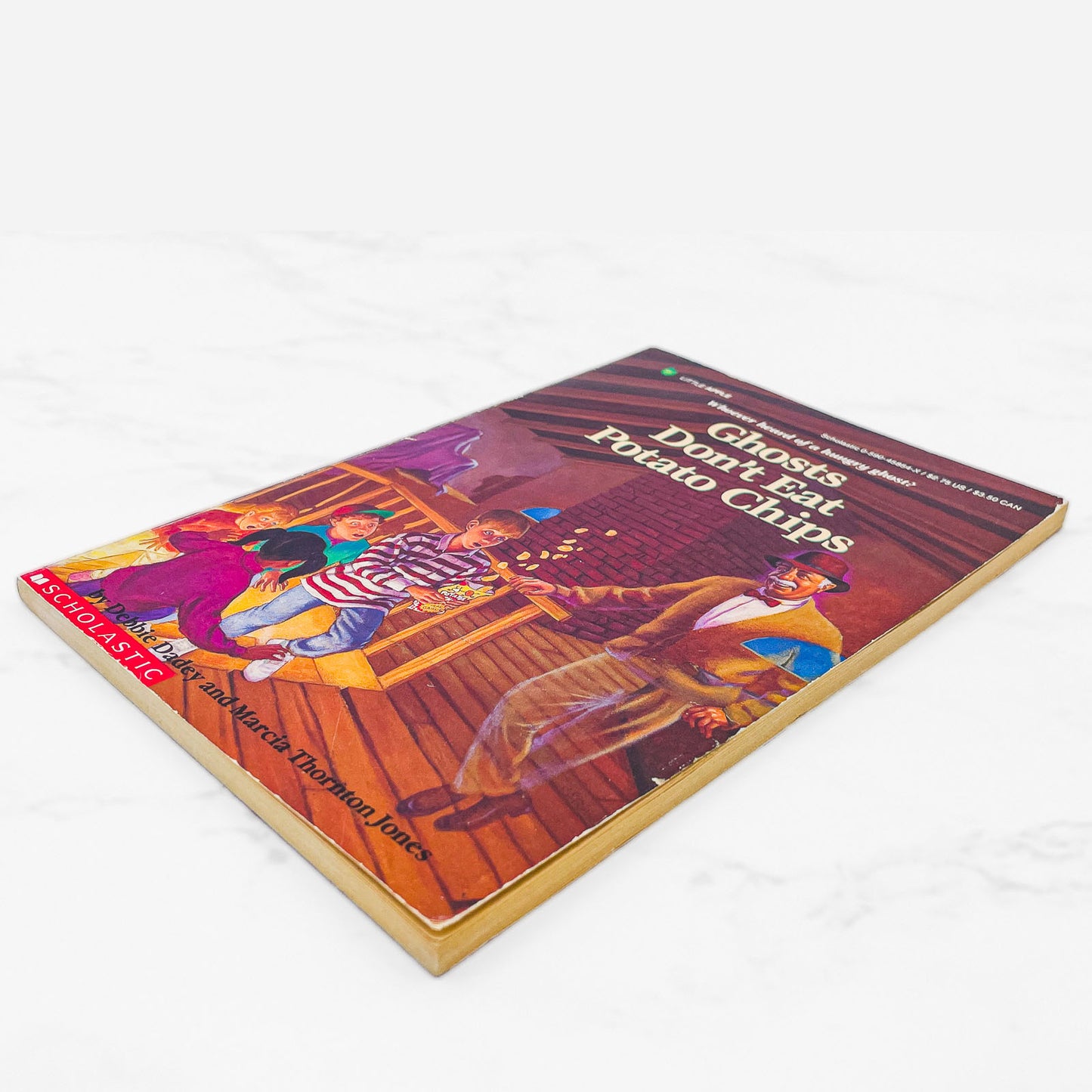 Ghosts Don't Eat Potato Chips by Debbie Dadey & Marcia Thornton Jones [FIRST PAPERBACK PRINTING] 1992 • Bailey School Kids #5