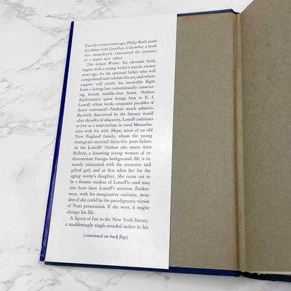 The Ghost Writer by Philip Roth [FIRST BOOK CLUB EDITION] 1979 • Mint Hardcover