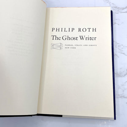 The Ghost Writer by Philip Roth [FIRST BOOK CLUB EDITION] 1979 • Mint Hardcover