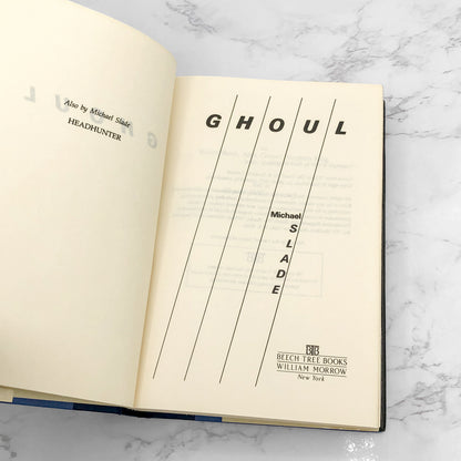 Ghoul by Michael Slade [FIRST BOOK CLUB EDITION] 1987 • Beech Tree