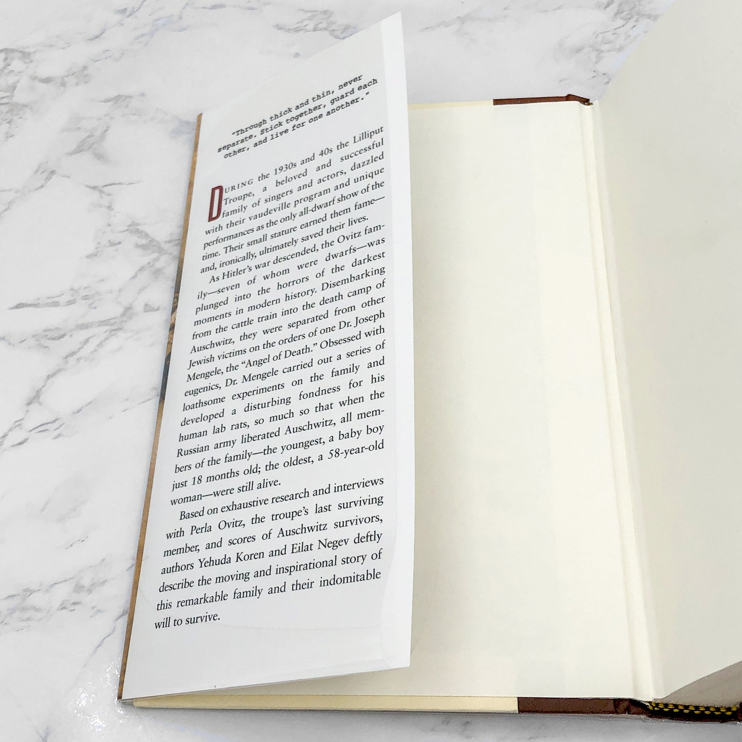 Giants: The Dwarfs of Auschwitz by Yehuda Koren & Eilet Negev [FIRST EDITION] 2013 • MJF