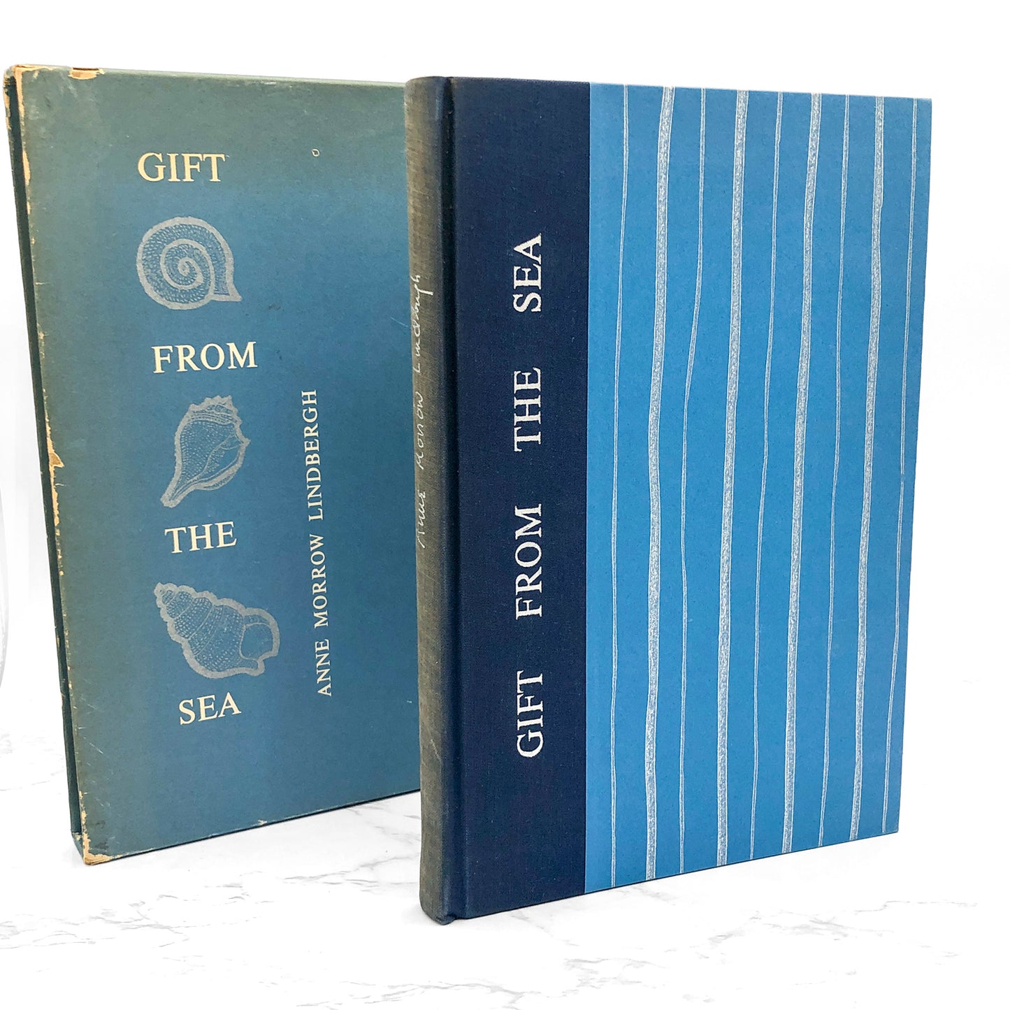 Gift from the Sea by Anne Morrow Lindbergh [ILLUSTRATED HARDCOVER + SLIPCASE] 1955 • Pantheon