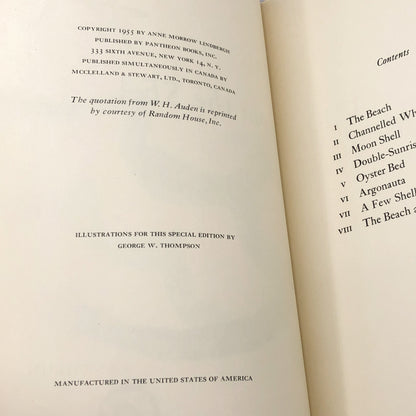 Gift from the Sea by Anne Morrow Lindbergh [ILLUSTRATED HARDCOVER + SLIPCASE] 1955 • Pantheon