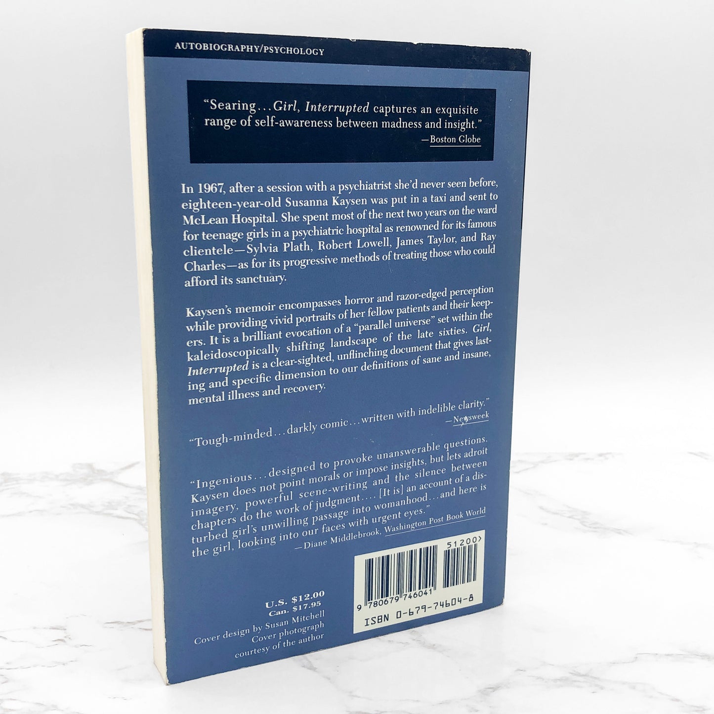 Girl Interrupted by Susanna Kaysen [FIRST PAPERBACK EDITION] 1994 • Vintage