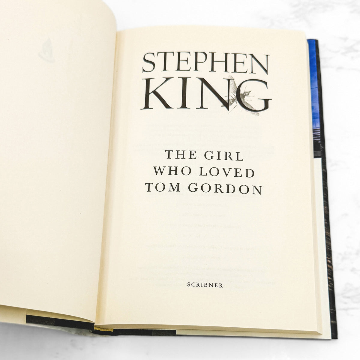 The Girl Who Loved Tom Gordon by Stephen King [FIRST EDITION • FIRST PRINTING] 1999 • Scribner