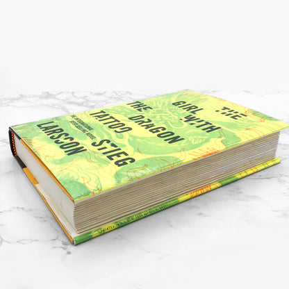 The Girl with the Dragon Tattoo by Stieg Larsson [U.S. FIRST EDITION] 2008 • Alfred A. Knopf