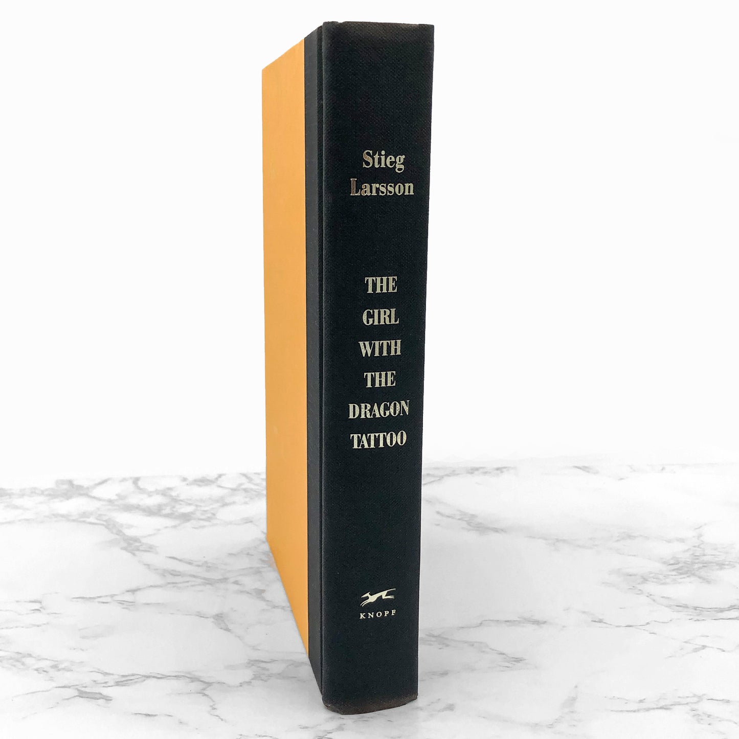 The Girl with the Dragon Tattoo by Stieg Larsson [U.S. FIRST EDITION] 2008 • Alfred A. Knopf