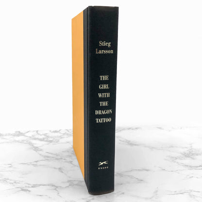 The Girl with the Dragon Tattoo by Stieg Larsson [U.S. FIRST EDITION] 2008 • Alfred A. Knopf