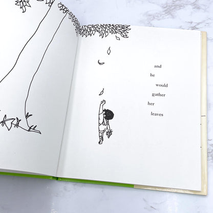 The Giving Tree by Shel Silverstein [FIRST EDITION] 1964 • 80's Printing • Harper & Row