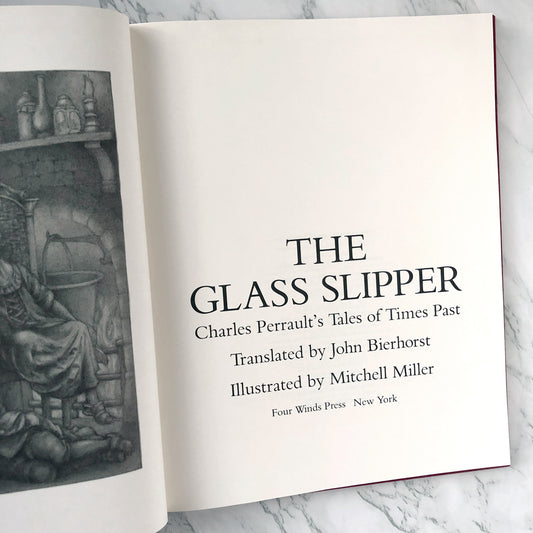 The Glass Slipper: Charles Perrault's Tales of Times Past [DELUXE HARDCOVER + SLIPCASE] 1981 • Four Winds Press