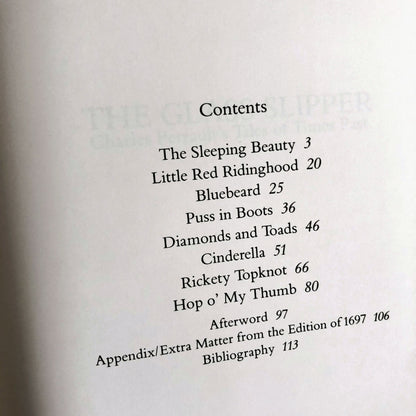 The Glass Slipper: Charles Perrault's Tales of Times Past [DELUXE HARDCOVER + SLIPCASE] 1981 • Four Winds Press