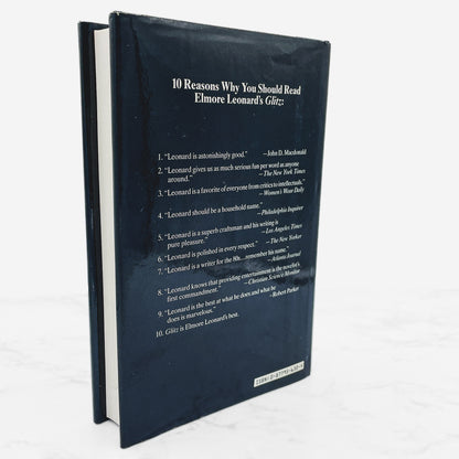 Glitz by Elmore Leonard [FIRST EDITION • FIRST PRINTING] 1985 • Arbor House