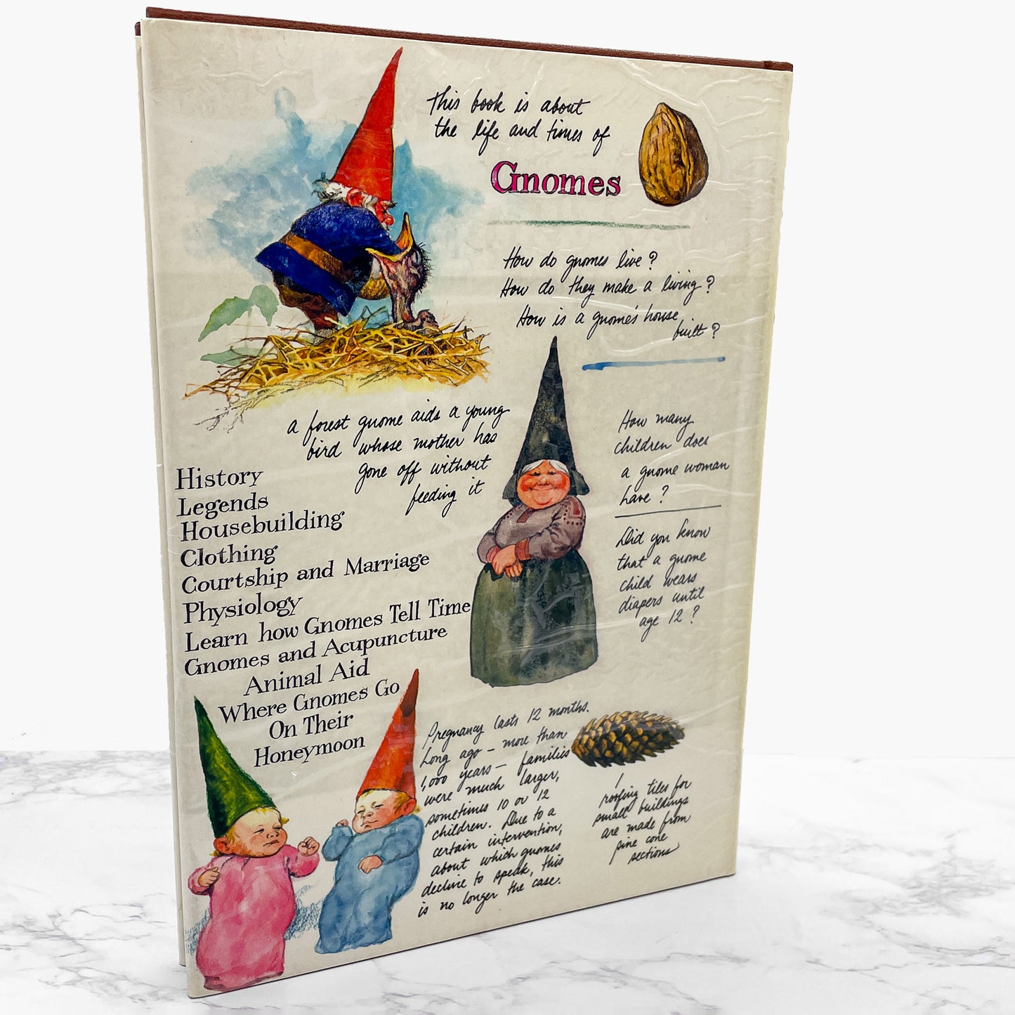 Gnomes by Wil Huygen & Rien Poortvliet [U.S. FIRST EDITION] 1977 • Harry N. Abrams