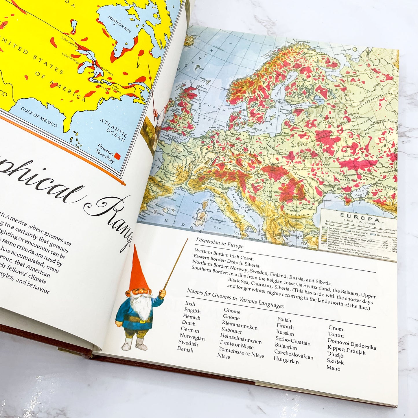 Gnomes by Wil Huygen & Rien Poortvliet [U.S. FIRST EDITION] 1977 • Harry N. Abrams