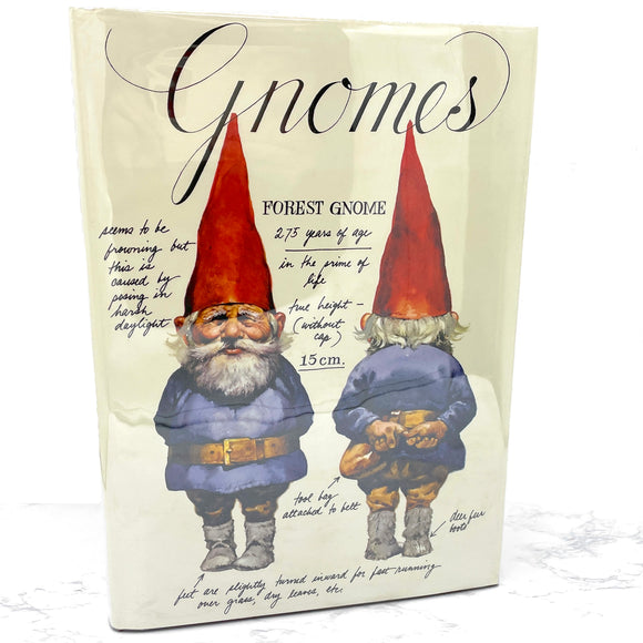 Gnomes by Wil Huygen & Rien Poortvliet [U.S. FIRST EDITION] 1977 • Harry N. Abrams • Mint