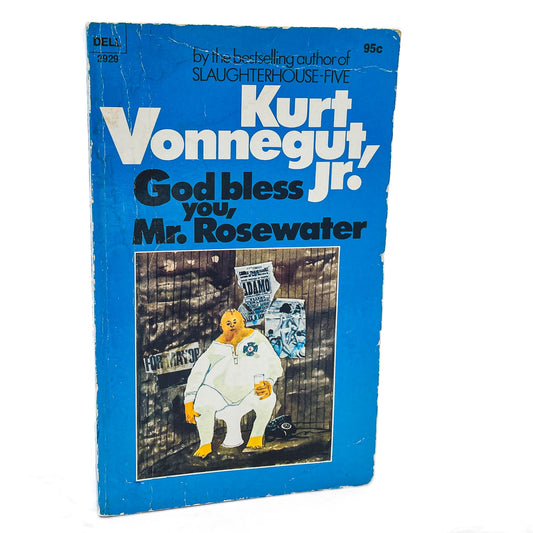 God Bless You, Mr. Rosewater by Kurt Vonnegut [1972 PAPERBACK] • Dell *Condition