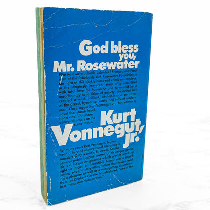 God Bless You, Mr. Rosewater by Kurt Vonnegut [1972 PAPERBACK] • Dell *Condition