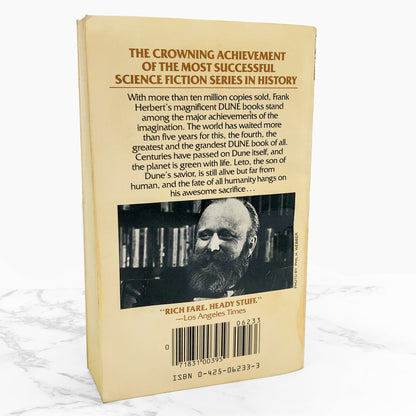 God Emperor of Dune by Frank Herbert [FIRST PAPERBACK PRINTING] 1983 • Berkley