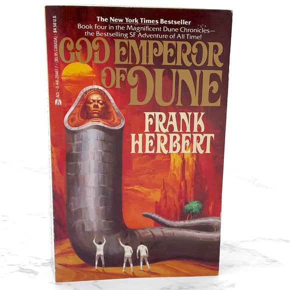 God Emperor of Dune by Frank Herbert [1987 PAPERBACK] • Ace Science Fiction