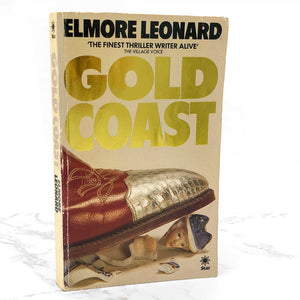 Gold Coast by Elmore Leonard [FIRST U.K. PAPERBACK PRINTING] 1983 • Star Books