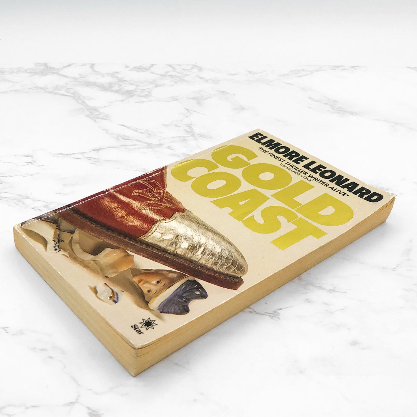Gold Coast by Elmore Leonard [FIRST U.K. PAPERBACK PRINTING] 1983 • Star Books