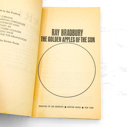 The Golden Apples of the Sun by Ray Bradbury [1961 PAPERBACK] • Bantam