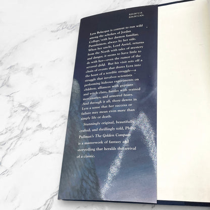 The Golden Compass by Philip Pullman [U.S. FIRST EDITION] 1996 • Knopf • His Dark Materials #1