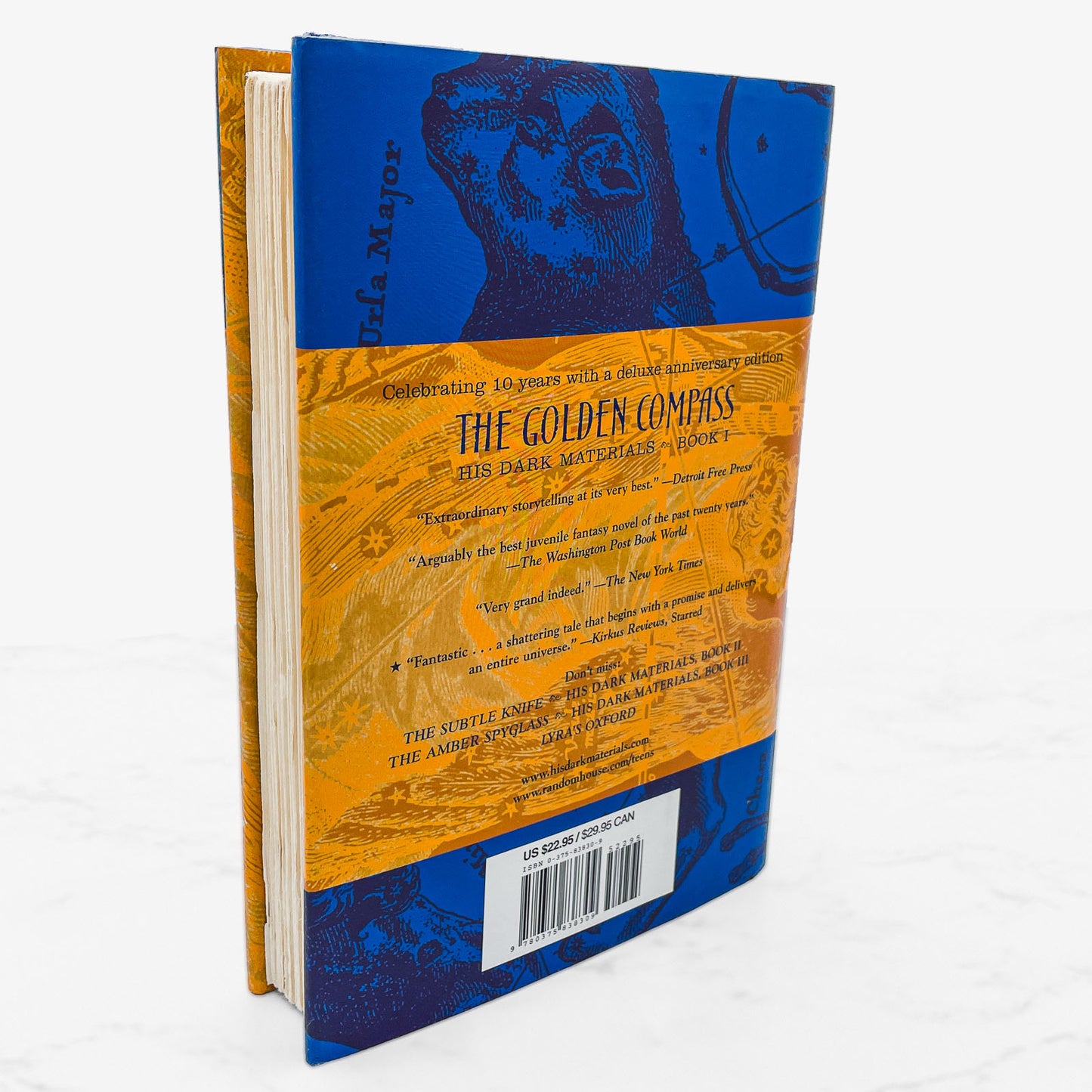 The Golden Compass by Philip Pullman [DELUXE ANNIVERSARY EDITION] 2006 • His Dark Materials #1