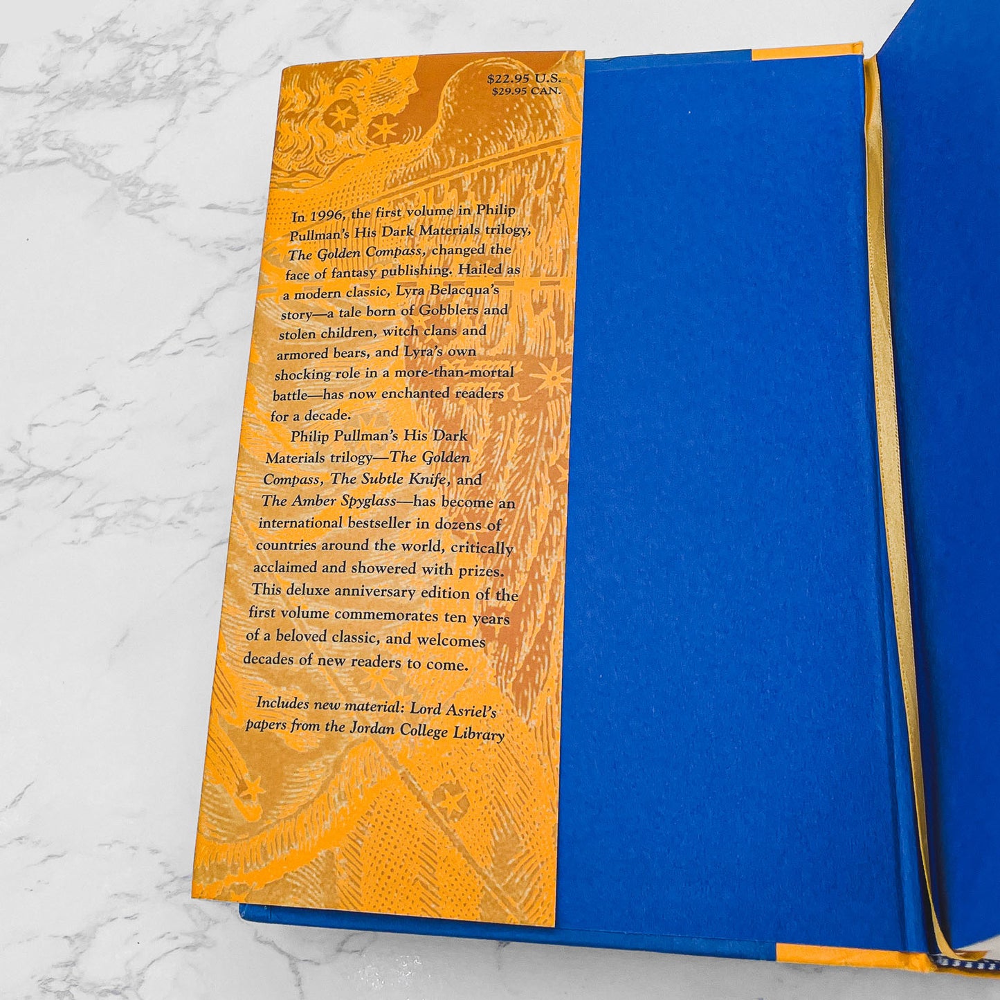 The Golden Compass by Philip Pullman [DELUXE ANNIVERSARY EDITION] 2006 • His Dark Materials #1
