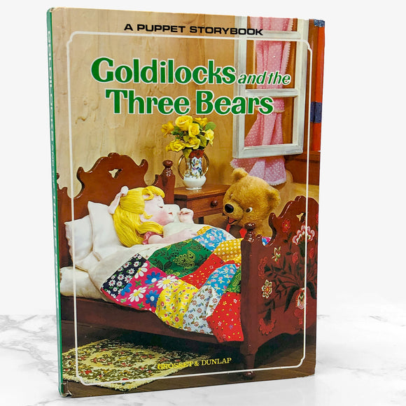 Goldilocks & The Three Bears: A Puppet Storybook by Oscar Weigle & Tadasu Izawa [VINTAGE BOARD BOOK] 1979