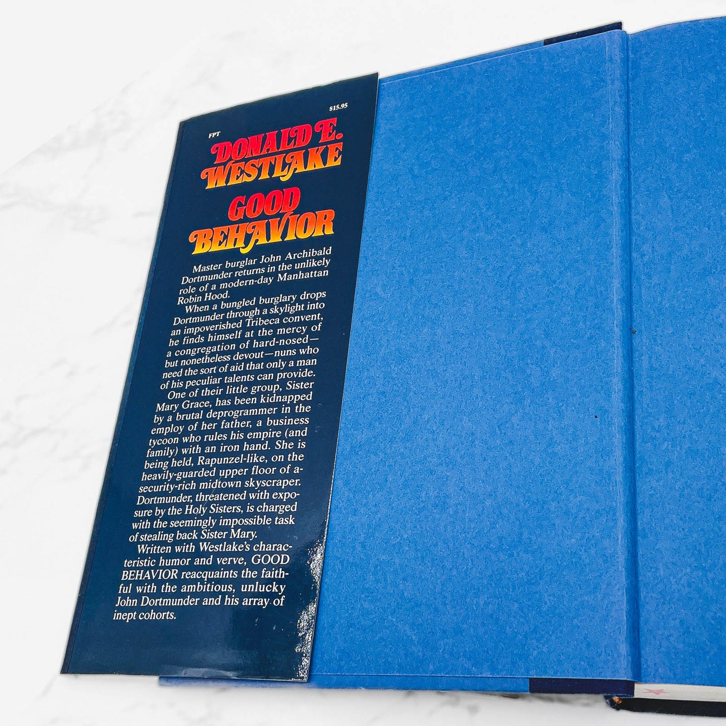 Good Behavior by Donald E. Westlake [FIRST EDITION • FIRST PRINTING] 1986 • Mysterious Press