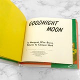 Goodnight Moon by Margaret Wise Brown & Clement Hurd [HARDCOVER RE-ISSUE] 1982 • Harper Collins