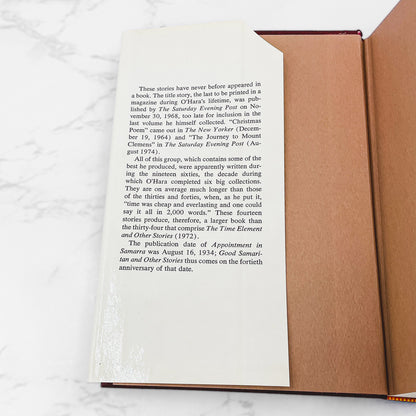 Good Samaritan & Other Stories by John O'Hara [FIRST EDITION] 1974 • Random House