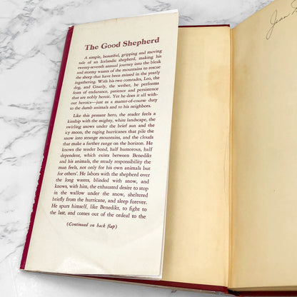 The Good Shepard by Gunnar Gunnarson [FIRST EDITION • FIRST PRINTING] 1940 • Bobbs-Merrill