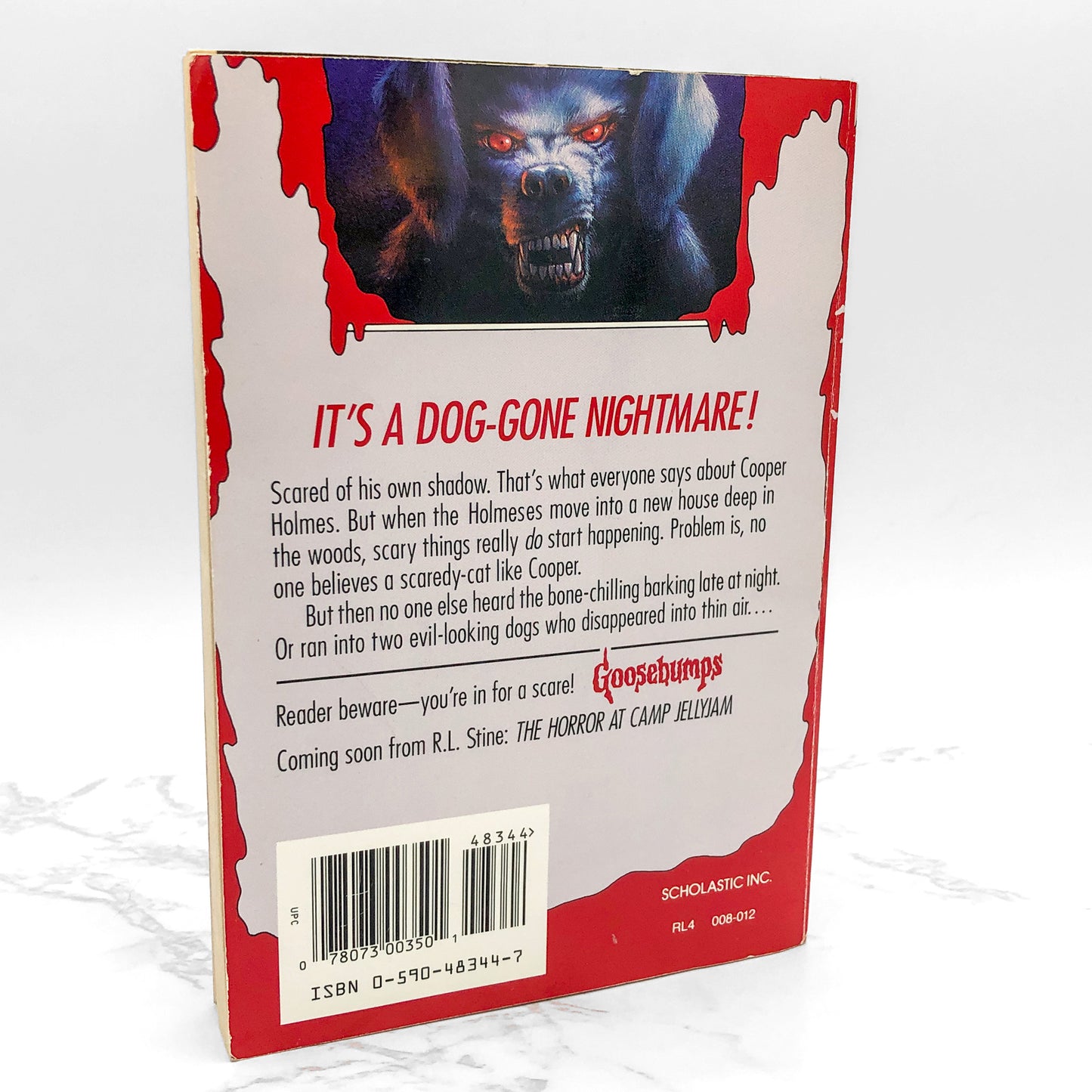 The Barking Ghost by R.L. Stine [1995 FIRST PRINTING] Goosebumps #32
