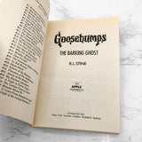 The Barking Ghost by R.L. Stine [FIRST EDITION / PRINTING] 1995 • Goosebumps #32