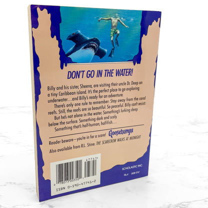 Deep Trouble by R.L. Stine [FIRST EDITION PAPERBACK] 1994 • Goosebumps #19