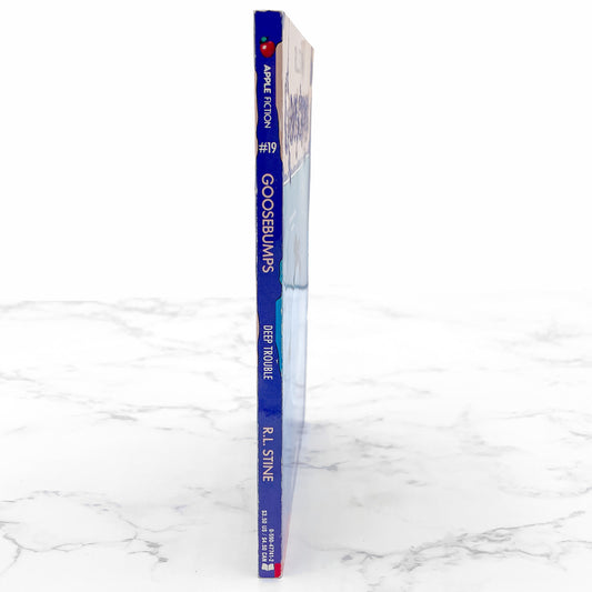 Deep Trouble by R.L. Stine [FIRST EDITION PAPERBACK] 1994 • Goosebumps #19