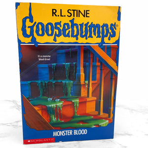 Monster Blood by R.L. Stine [FIRST EDITION PAPERBACK] 1992 • Goosebumps #3