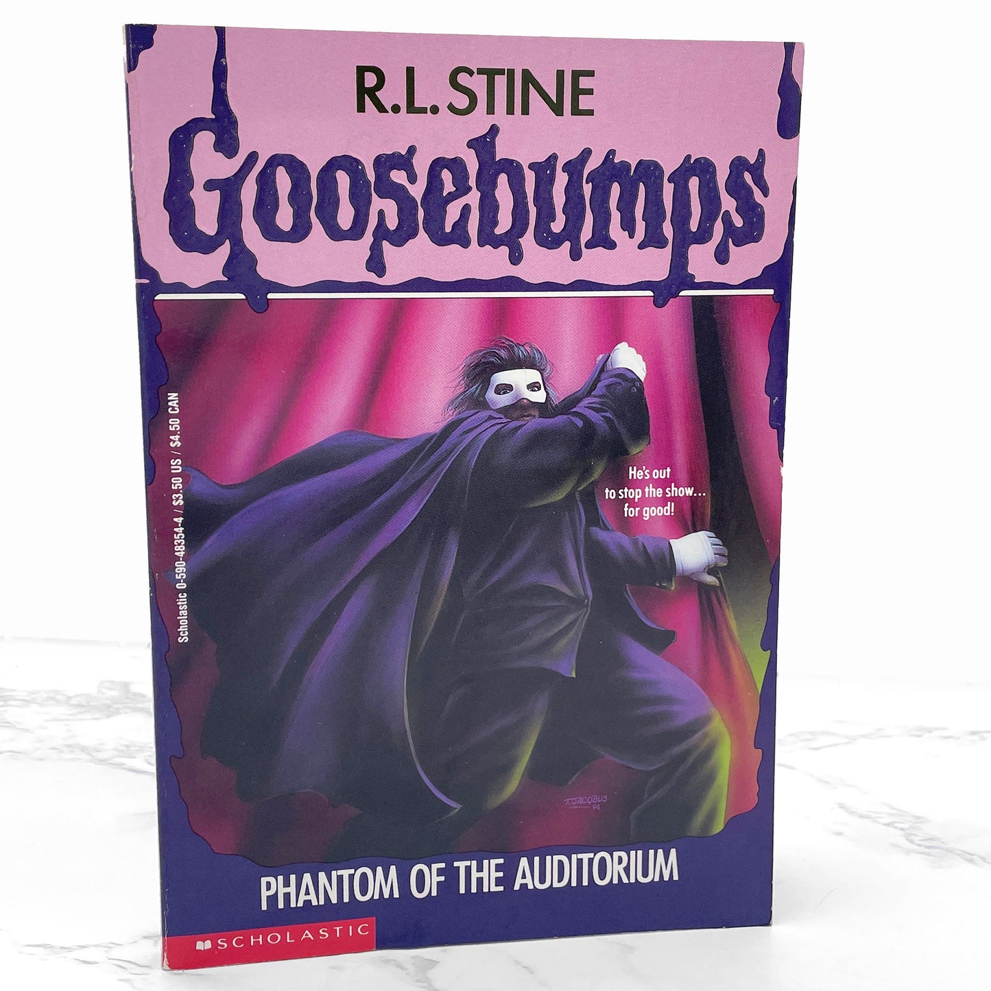 Phantom of the Auditorium by R.L. Stine [FIRST EDITION PAPERBACK] 1994 • Goosebumps #24